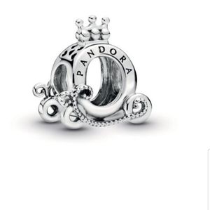 Pandora Polished Crown O Carriage Charm